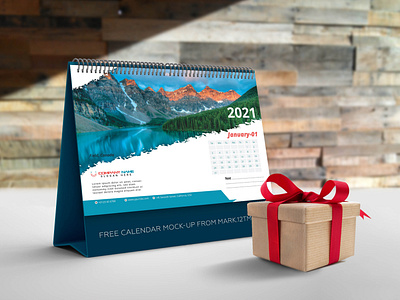 Creative 2021 Desk Calendar Design