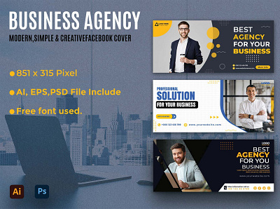 Creative Digital Marketing Facebook Cover Template advertising branding business corporate facebook graphic design marketing simple socialmedia
