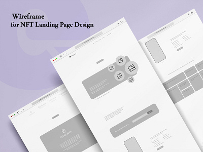 Wireframe -NFT Landing Page