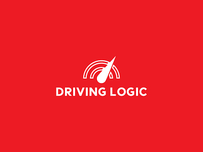 Driving Logic Logo creative idea creative logo driving logo logic logo minimalist logo