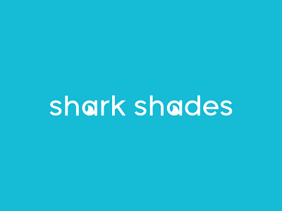 Shark Shades Logo creative ideas creative logo minimalist logo