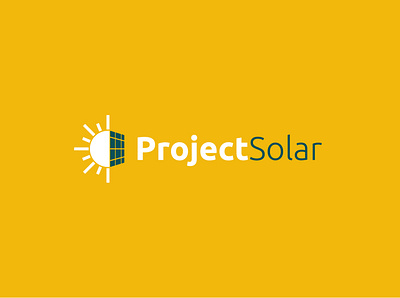 Project Solar Logo creative logo minimalist logo