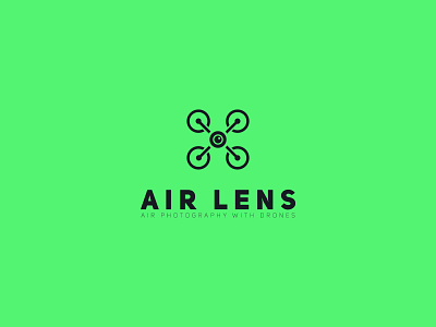air lens logo creative ideas creative logo drone logo minimalist logo