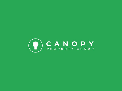 Canopy Property Group Logo creative idea creative logo minimalist logo