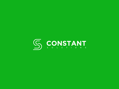 Constant Solution Logo c logo creative idea creative logo minimalist logo s logo