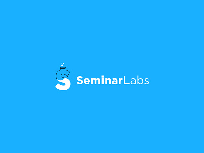 Seminar Labs Logo creative idea creative logo minimalist logo