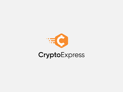Crypto Express Logo c logo creative logo crypto logo minimalist logo