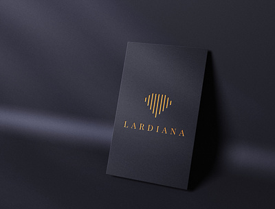 Lardiana Logo creative logo diamond logo jewelry logo luxury logo minimalist logo