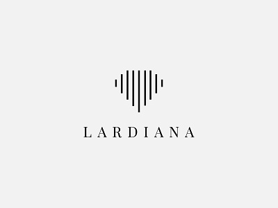 Lardiana Logo creative idea creative logo jewelry logo minimalist logo
