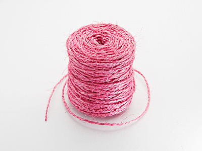 Pink string clean cord cordon icon photo pink red rosa string white