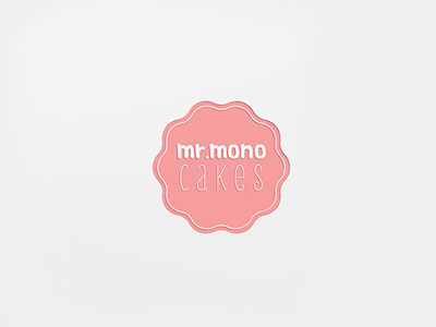 MrMono Cakes cakes cupcakes logo logotipe mono monterrey mrmono pasteles pastelitos zuñiga