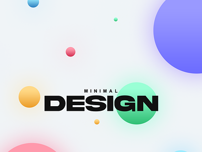 Minimal Design Done on Photoshop 3d animation branding graphic design logo motion graphics ui