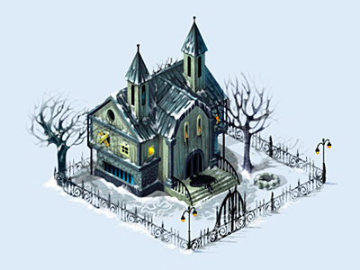 Haunted House building game object