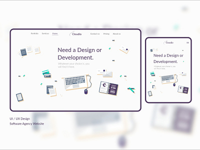 Software Agency Web Design