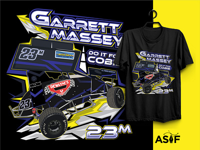 T-shirt Design: Racing Car v2