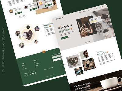 Coffee Shop Landing Page