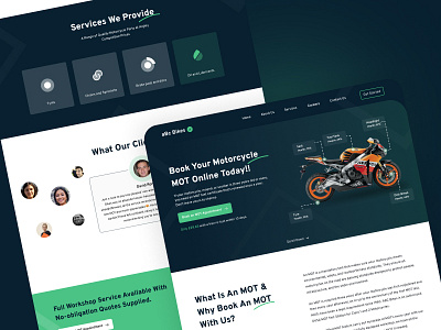 MOT Landing Page design figma landing page design landingpage minimal ui website design websitedesign