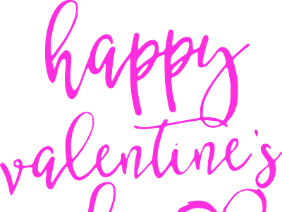 Happy Valentine's day branding clean design design illustration logo minimal texture tshirt typography vector