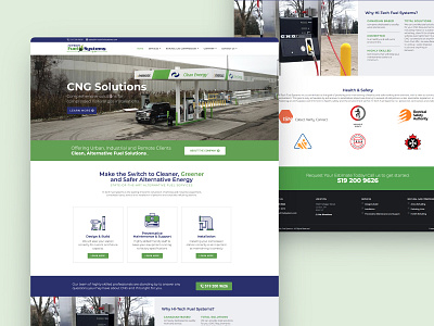 Energy Company Web UI business website company energy ui ui design ux web web design website website design