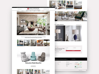 Furniture e-Commerce Web UI business website catalog catalogue design e com ecommerce furniture furniture store home home decor store ui ui design warehouse web web design website website design