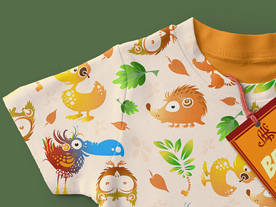 Baby T Shirt pattern design