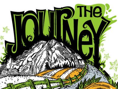 The Journey t-shirt design