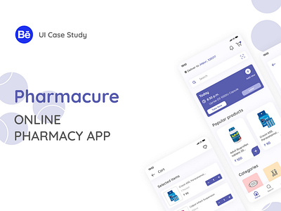 Pharmacure - UI Case Study