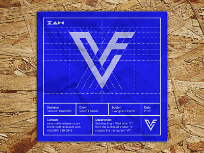 Logo Blueprint Series | VISION FAMILIAR