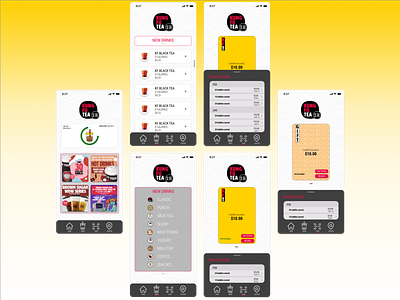 Kung Fu Tea App Redesign