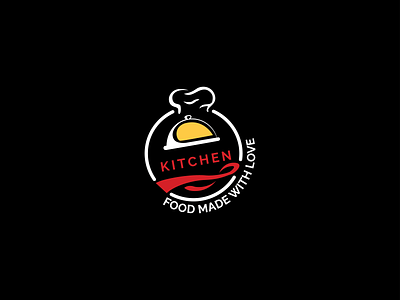 kitchen logo 'food made with love'