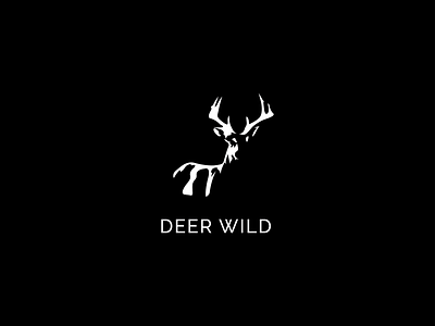 DEER WILD minimalist logo