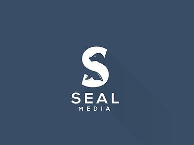 Seal Media design identity letter logo logotype mark media negative space s seal smart symbol