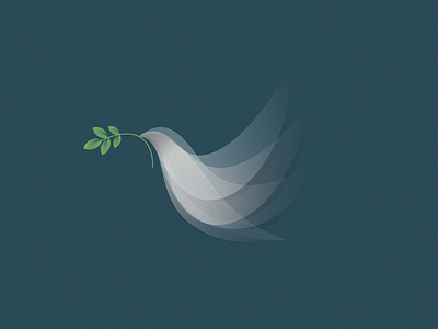 Dove animal bird design dove icon identity illustration logo logotype mark symbol