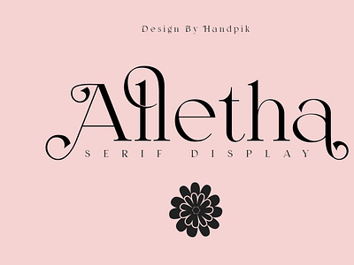 alletha serif display