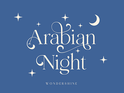 Arabian Night - wondershine elegant font elegant elegant design elegant fonts elegant serif font font awesome font design serif serif font serif typeface