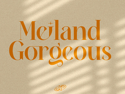 Meiland Gorgeous font decorative display font elegant font font design illustration serif serif font serif typeface typeface