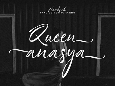 Anasya - Handwritten script anasya font branding decorative font decorative script dispaly script display font handlettering handpik handwritten font logo typeface script signature font signature script