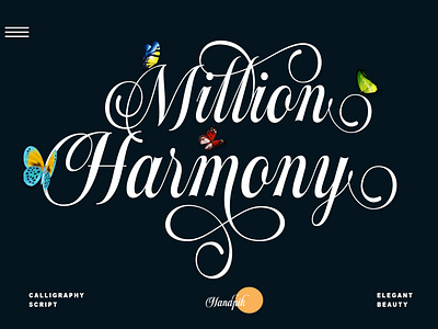 Million Harmony Calligraphy