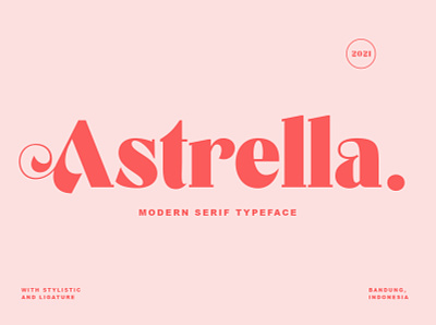Astrella Modern Serif Typeface astrella font design display font elegant elegant font font design handpik illustration logo serif serif font serif typeface
