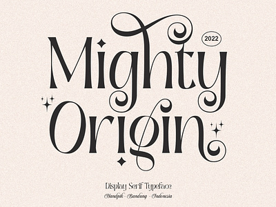 Mighty Origin Font