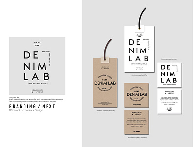 Branding and Tag Design for Next UK