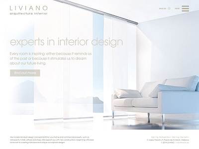 Liviano Dribble design interior website