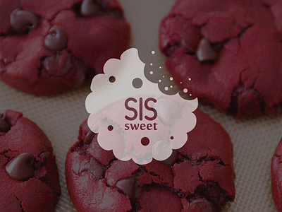 Sis Sweet Logo bakery biscuit cake chocolate cookie creative logo pastry sweet