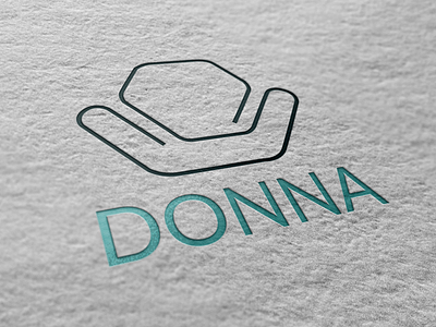 Donna creative creative furniture design donna furniture logo logo design