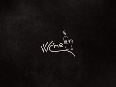 Wine branding icon identity logo mark wine
