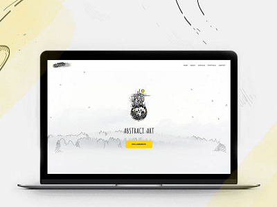 << Abstract Art >> website template for ucraft