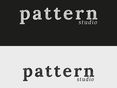pattern studio Logo Design brand brand identity branding design logo logo design pattern vector