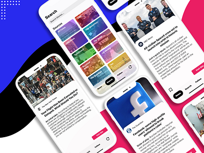 NewsVues - Digital News App ai news current events app digital news digital news app mobile news mobile news app mobile news spread news app news design news design app ui news digital app news ui phone news phone spread ui ui news