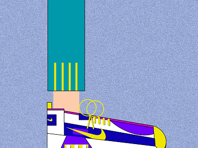 random nike shoes animation art artwork creative design flat flat design flat designs flat illustration flatdesign illustration illustrator minimal nike photoshop shoe design shoes vector