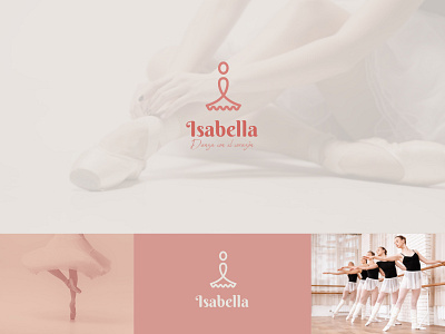 Isabella Dance School design logo